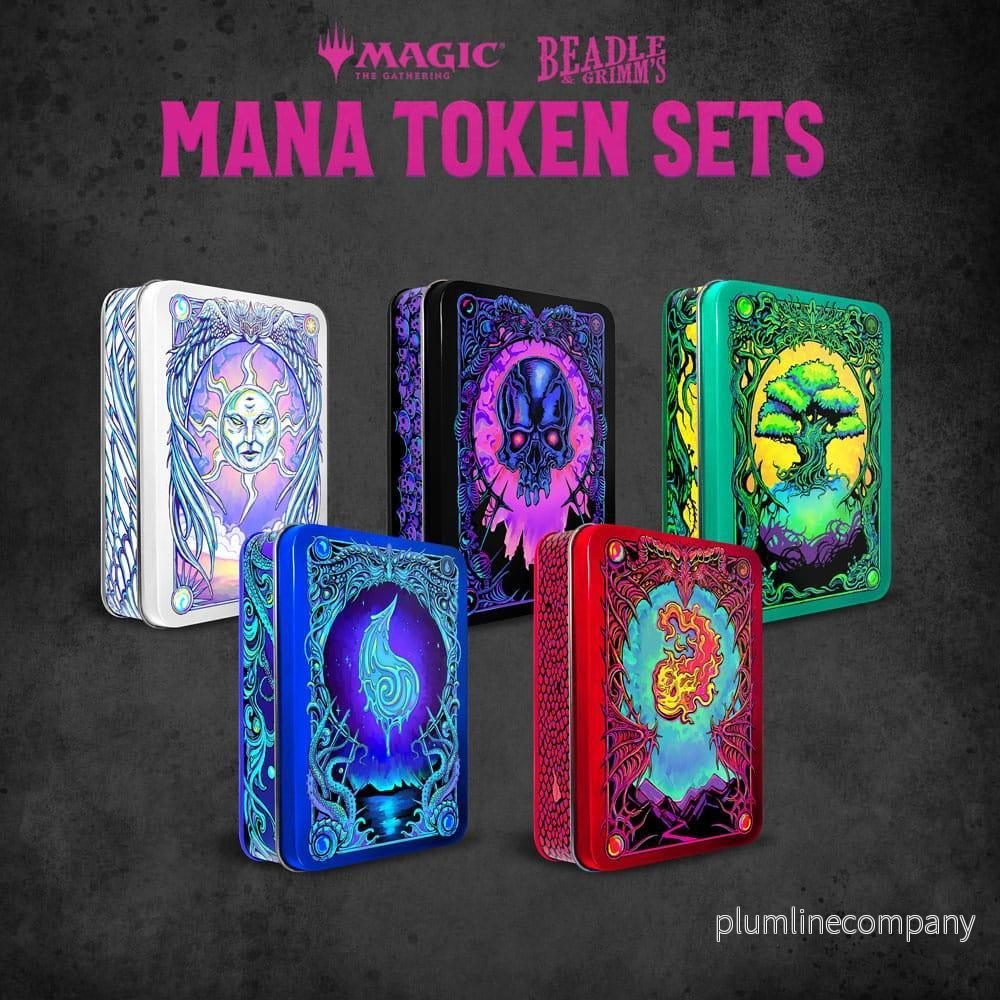 Magic: The Gathering Tärningar och Token Pack - Röd Mana - Bild 3