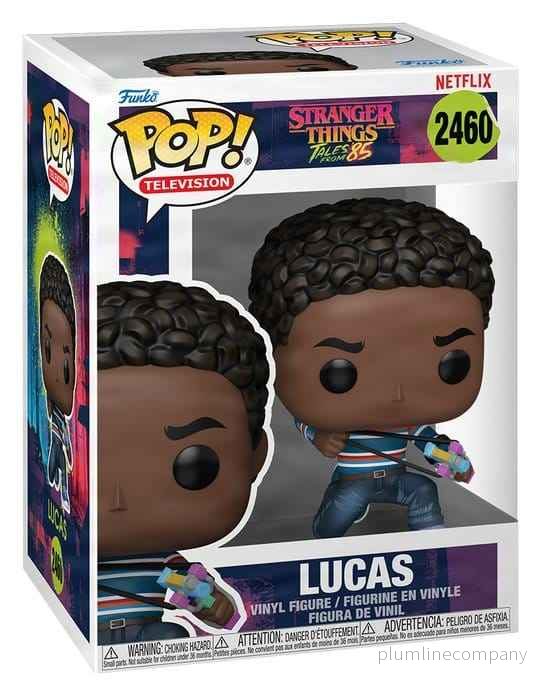 Stranger Things: Sagor från '86 POP! Animation Figur Lucas 9 cm - Bild 3