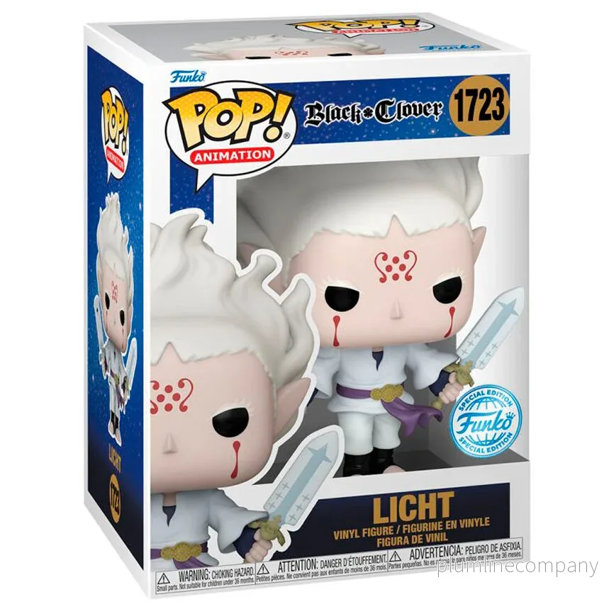 POP-figur Black Clover Licht Exklusiv - Samlarobjekt i presentask - Bild 2