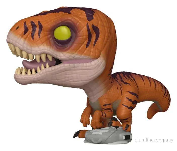 Jurassic Park POP! Filmer Figur Tiger Raptor 9 cm Jurassic Park POP! Filmer Figur Tiger Raptor 9 cm