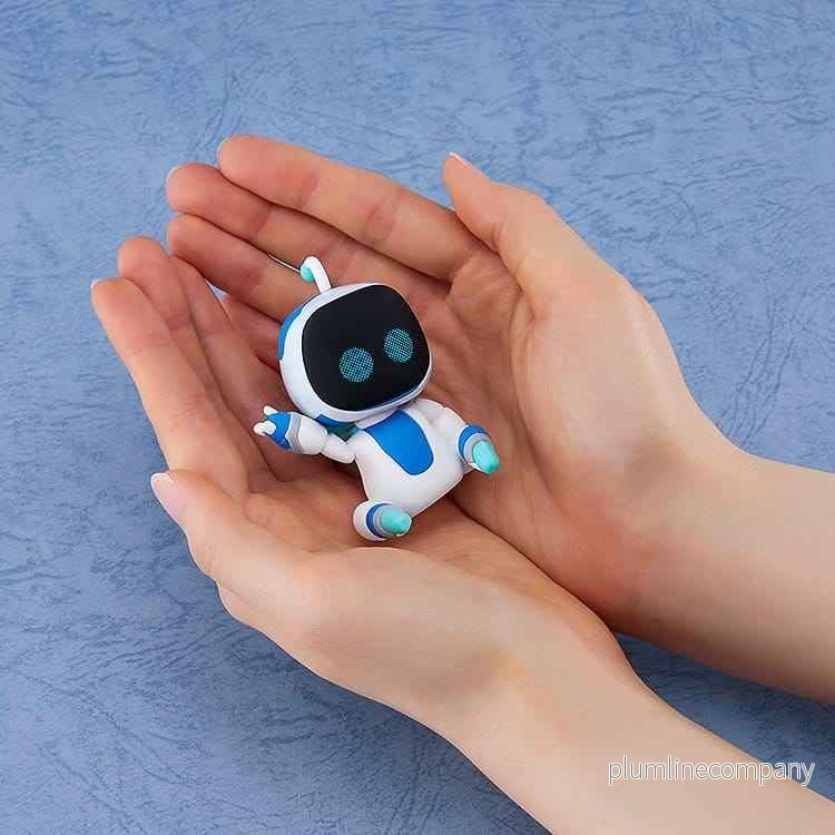 Astro Bot Nendoroid Plus Gummi Maskot Astro 7 cm - Bild 3