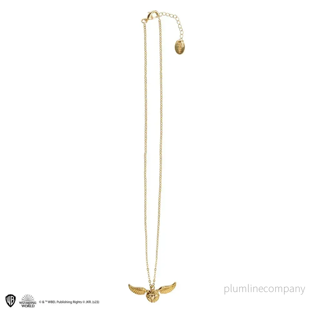 Harry Potter Halsband med Pendant Golden Snitch - Bild 3