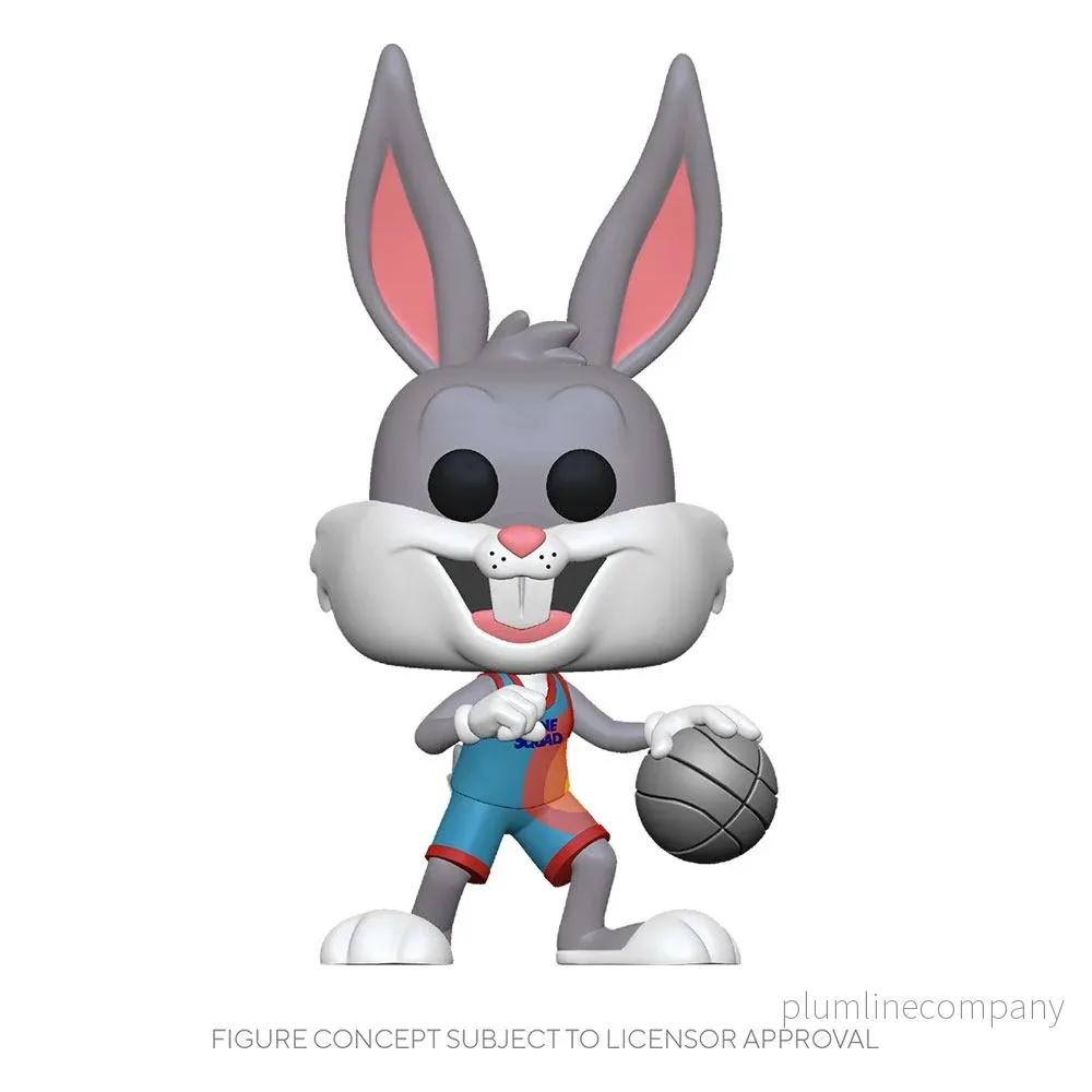 Space Jam 2 POP! Movies Vinylfigur Bugs dribblar 9 cm Space Jam 2 POP! Movies Vinylfigur Bugs dribblar 9 cm