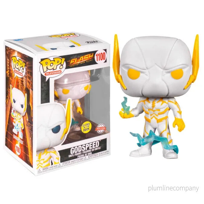 Funko POP Figur DC Comics The Flash Godspeed Glow in the Dark Exclusive Funko POP Figur DC Comics The Flash Godspeed Glow in the Dark Exclusive