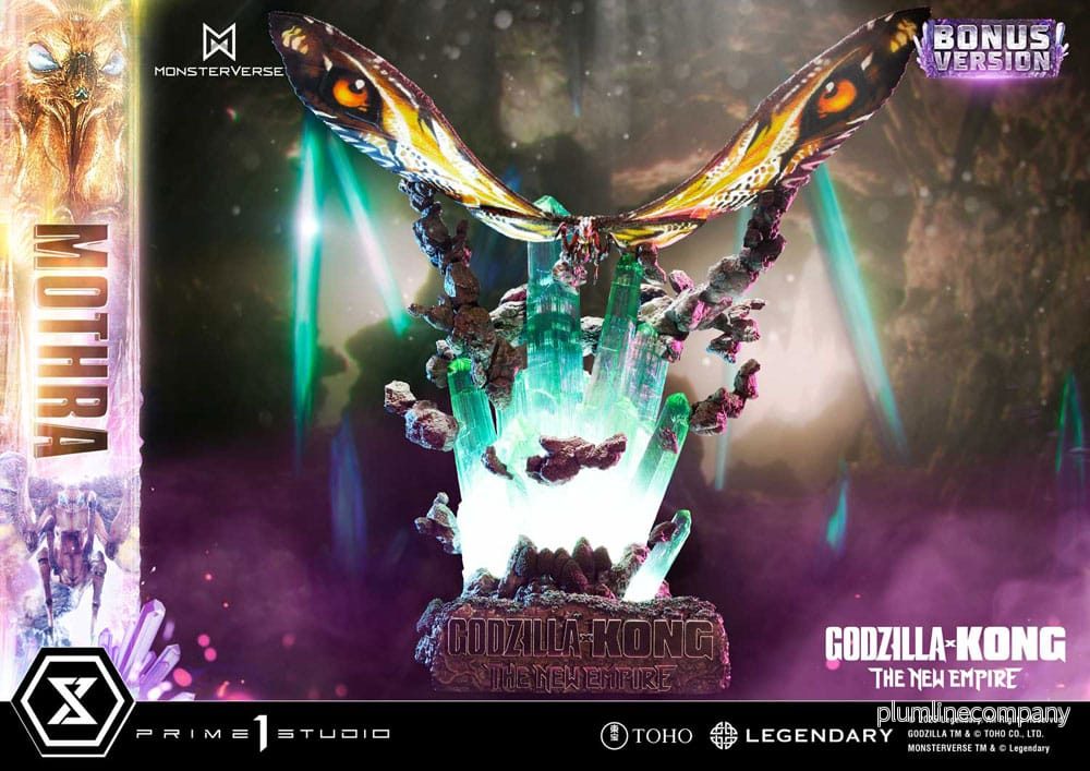 Godzilla x Kong: The New Empire Ultimate Diorama Masterline Series staty Mothra Bonus Version 113 cm