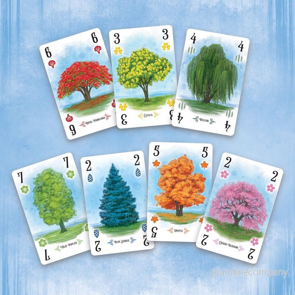 Arboretum kortspel *Englische Version* - Strategiskt och Förbisebart - Bild 3