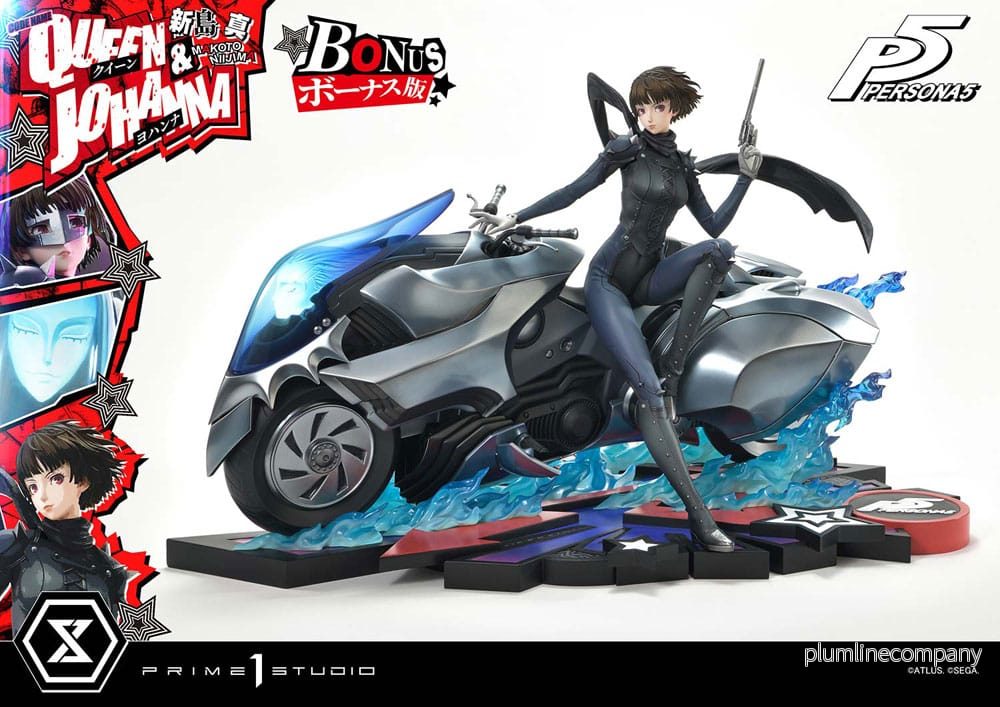 Persona 5 Premium Masterline Series Statue 1/4 Makoto Niijima ”Queen” & Johanna Bonus Version 42 cm