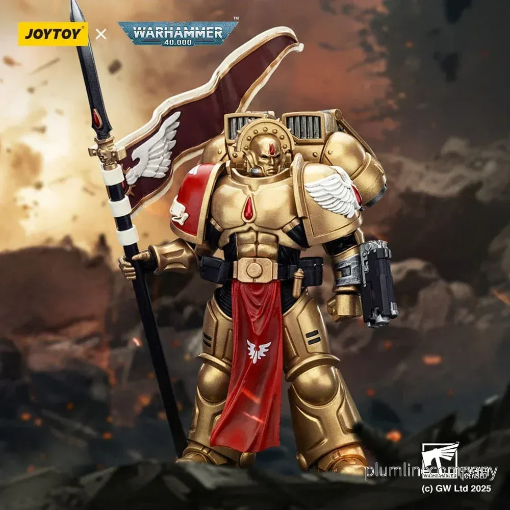 Warhammer 40,000: Combat Patrol Blood Angels Action Figur Sanguinary Guard 3 med Angelus Boltgun och Encarmine Spear - 20 cm - Bild 3