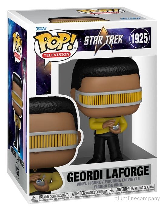 Star Trek TNG POP! TV-figur Geordi La Forge 9 cm - Bild 3