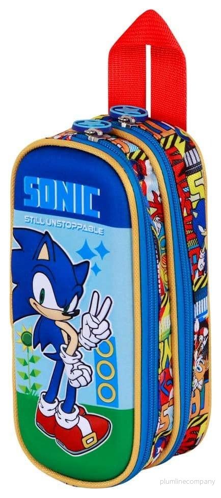 Sonic – The Hedgehog 3D Double Pennfodral SEGA Unstoppable Blue Sonic – The Hedgehog 3D Double Pennfodral SEGA Unstoppable Blue