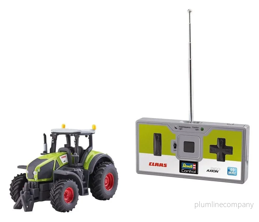 Claas Revell Kontroll Adventskalender Radiostyrd Traktor Axion 960 10 cm - Bild 3