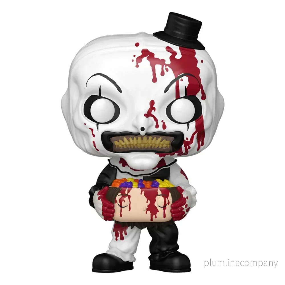 Terrifier 2 POP! Movies Figur Art the Clown med godisfylld huvud 9 cm Terrifier 2 POP! Movies Figur Art the Clown med godisfylld huvud 9 cm