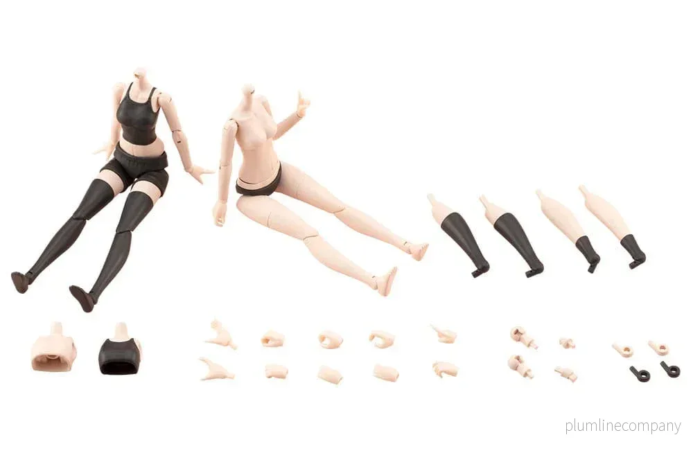 Sousai Shojo Teien Accessory Set för 1/10 Action Figur Klä Upp Kropp Färg C Storlek S - Bild 2