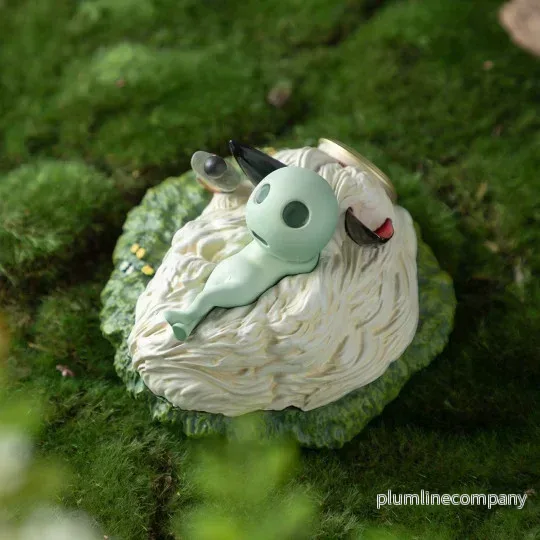 Bordsklocka San’s Mask & Kodama - Princess Mononoke - Bild 3