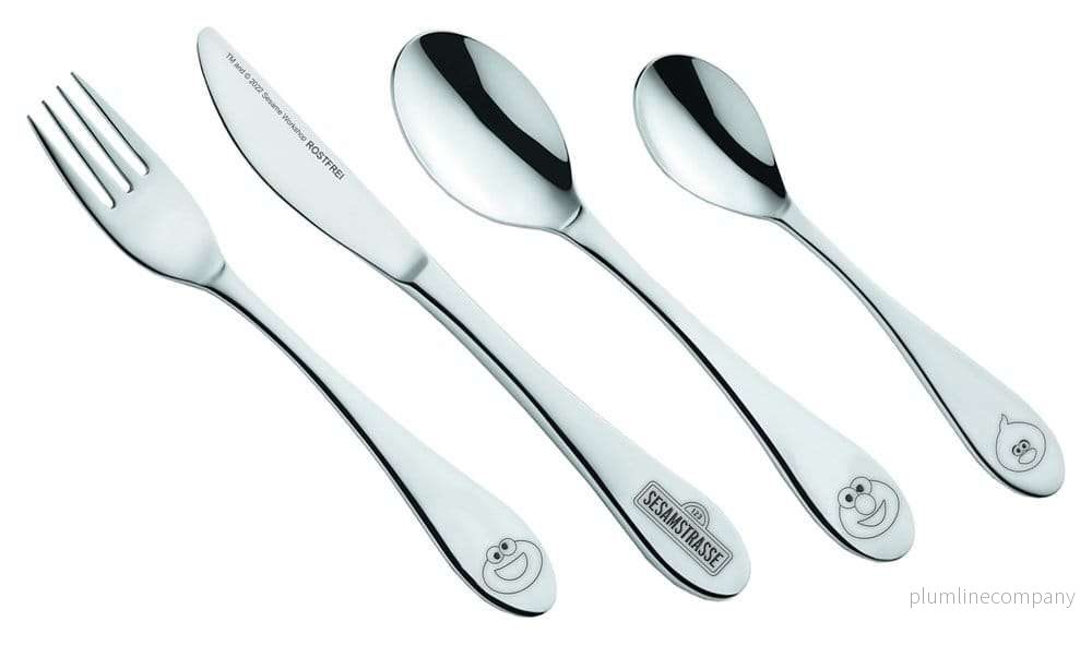 Sesame Street Kids Cutlery Set Friends Sesame Street Kids Cutlery Set Friends