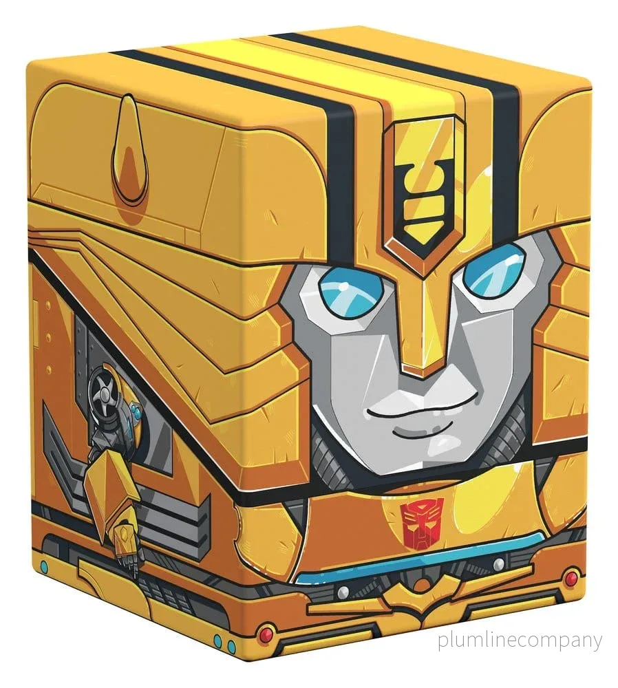 Squaroes Squaroe Transformers TR002 – Bumblebee: Exklusivt kortfodral i hållbart material för upp till 100 kort