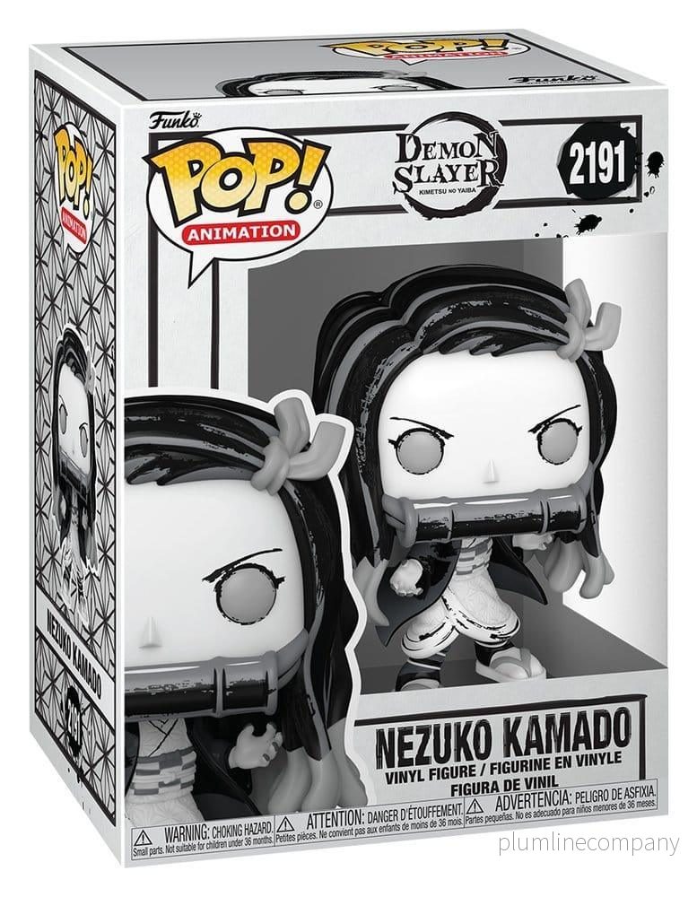 Demon Slayer: Kimetsu no Yaiba POP! Animation Figurer Nezuko(Sumi-Ink) 9 cm - Bild 3