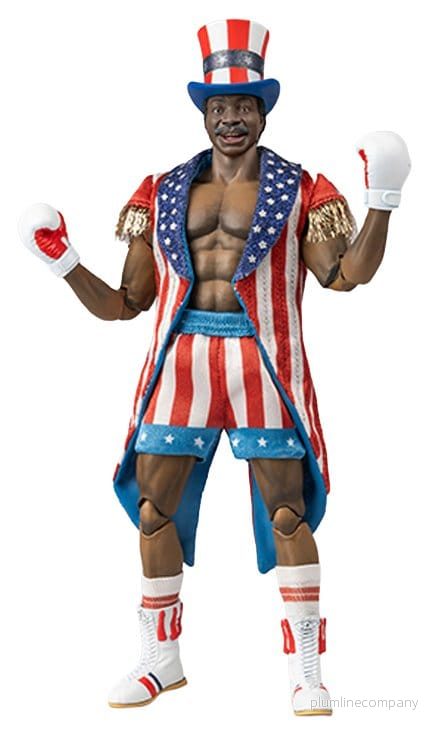 Rocky IV Exquisite Super Series Actionfigur 1/12 Apollo 16 cm Rocky IV Exquisite Super Series Actionfigur 1/12 Apollo 16 cm