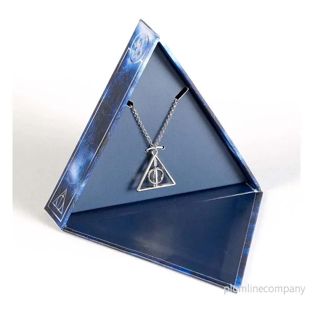 Harry Potter: Deathly Hallows Spinning Necklace Gift Set (Silver Tone) - Bild 2