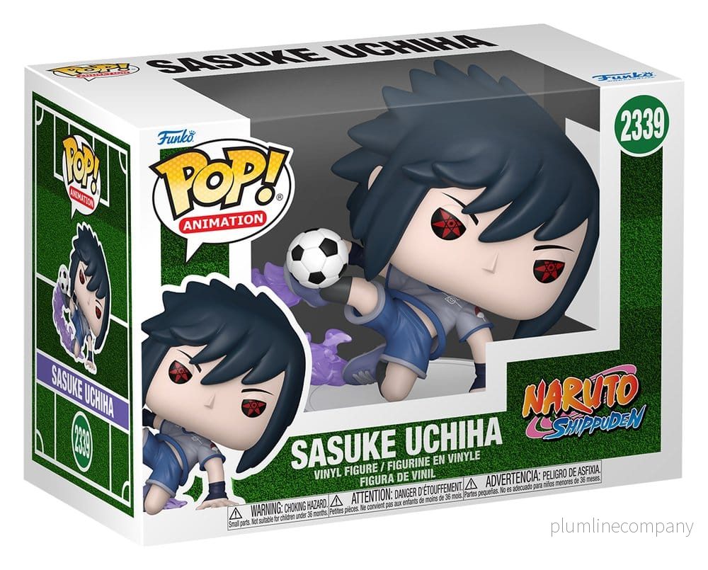 Naruto Fotboll POP! Figur Sasuke 9 cm - Bild 3