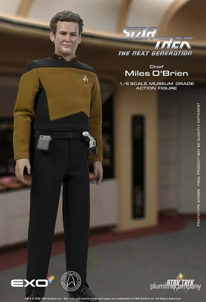 Star Trek: The Next Generation Actionfigur 1/6 Chef Miles O'Brien Essential Version 30 cm - Bild 3