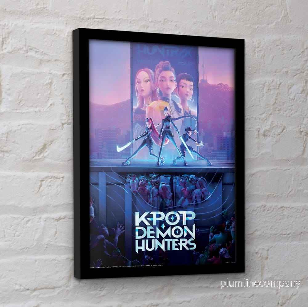 KPop Demon Hunters Samlartryck Inramad Affisch Filmmotiv - Bild 3