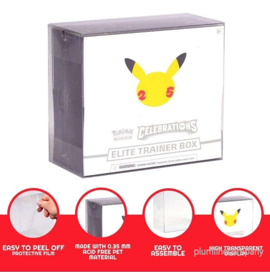 Evoretro PET Display Case Protector för Pokémon ETB (1-Pack) - Bild 2