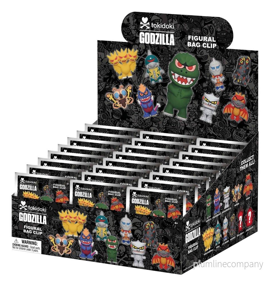 Tokidoki x Godzilla 3D Skumpåse Clips Display (24) - Bild 2