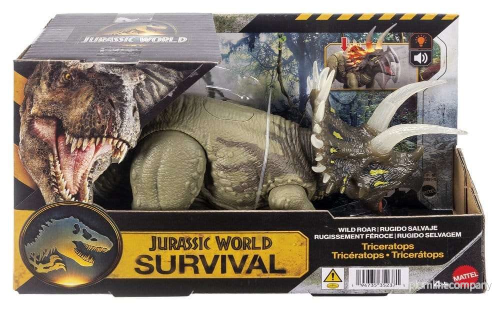 Jurassic World: Survival actionfigur Wild Roar Triceratops 31 cm - Bild 2