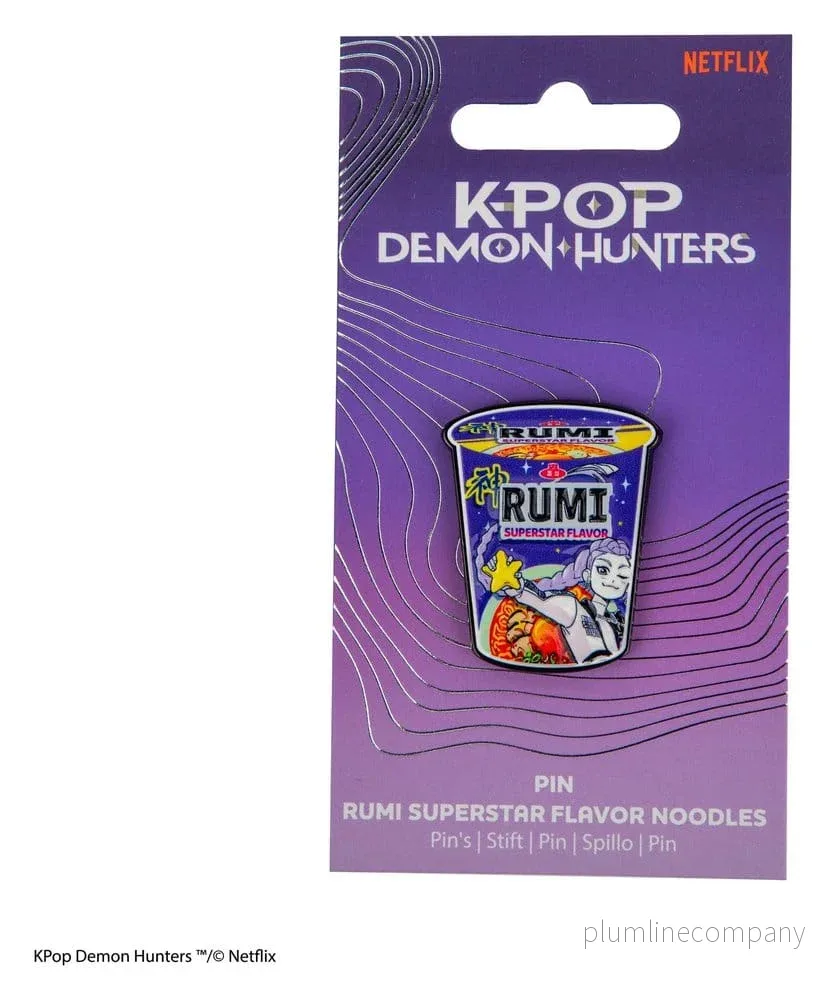 KPop Demon Hunters Märkesnål Rumi Superstar Smaksatta Nudlar - Bild 3
