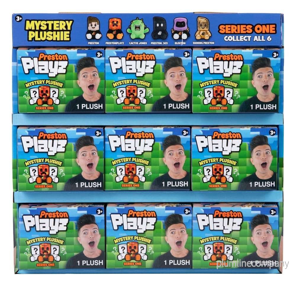 Preston Playz Mini gosedjur Series 1 Blind Box Display (9)