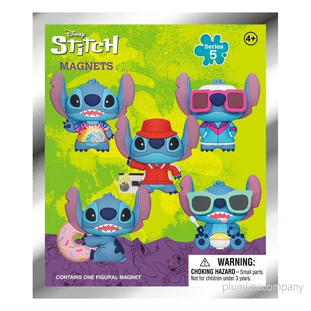Lilo & Stitch 3D Magnets Stitch Series 5 Blind Pack Display (12) - Bild 3