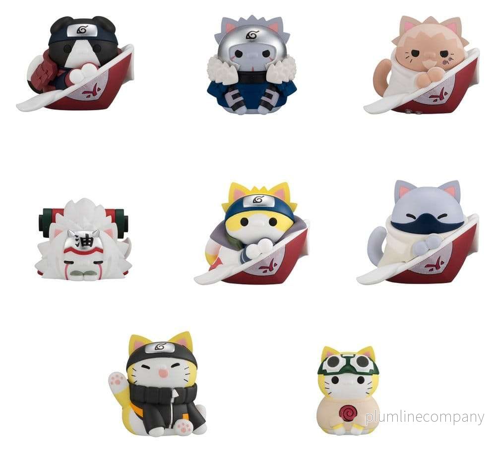 Naruto Shippuden Mega Cat Project Nyaruto! Mini Figures The bond between master and disciple ver. Blind Box-assortment (8) (Repeat) Naruto Shippuden Mega Cat Project Nyaruto! Mini Figures The bond between master and disciple ver. Blind Box-assortment (8) (Repeat)