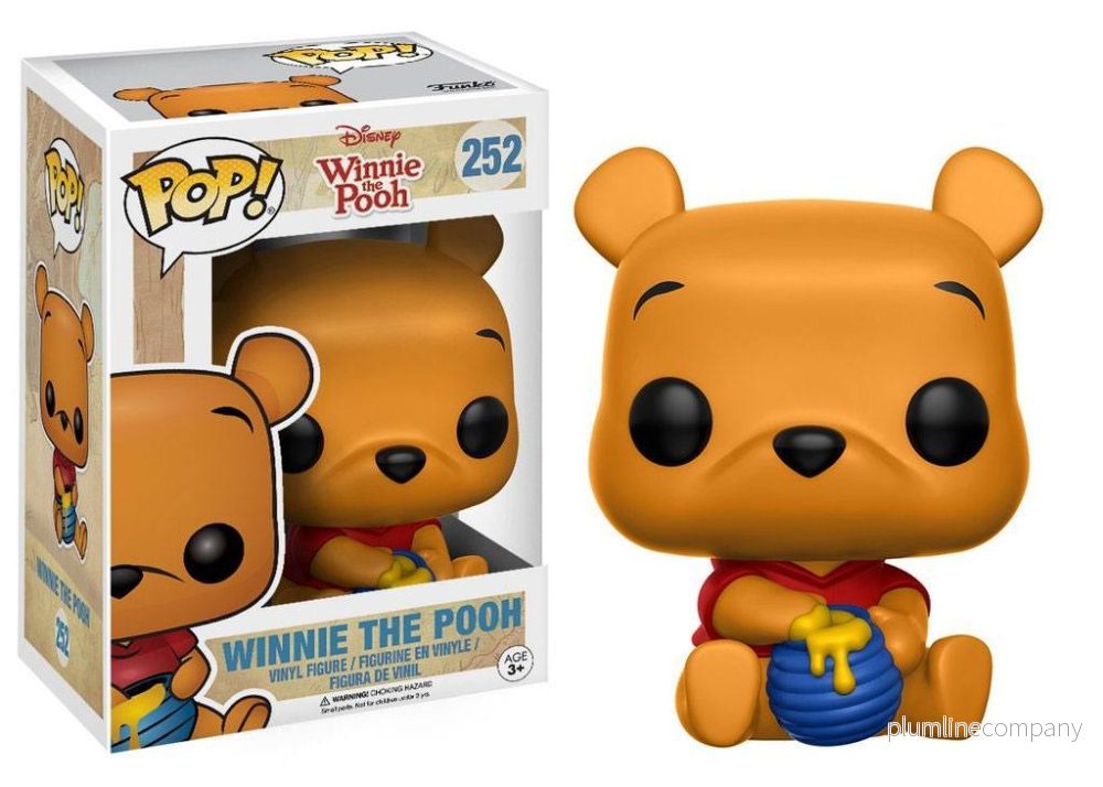 Winnie the Pooh POP! Disney Figur Sittande Pooh 9 cm Winnie the Pooh POP! Disney Figur Sittande Pooh 9 cm