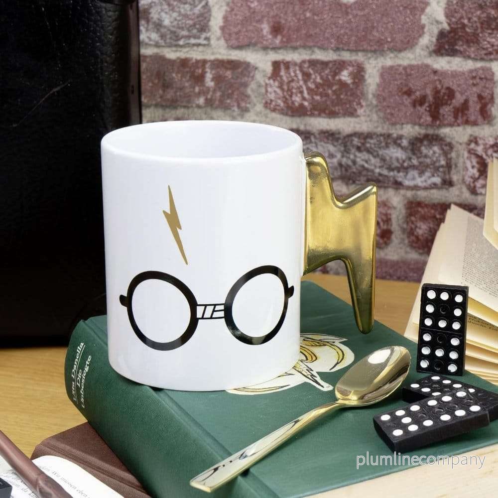 Harry Potter mugg med glasögon- och blixthandtag 460 ml - Bild 3