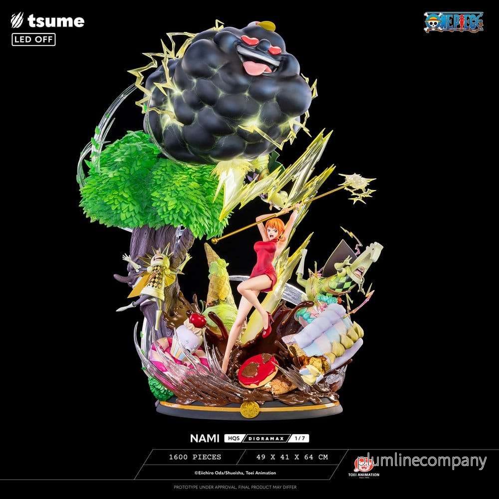 One Piece HQS Dioramax Figur 1/6 Nami 64 cm