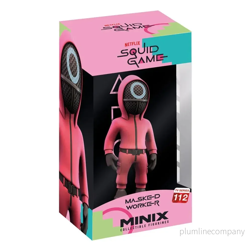 Squid Game Minix Figur Maskerad Cirkelvakt 12 cm - Bild 3
