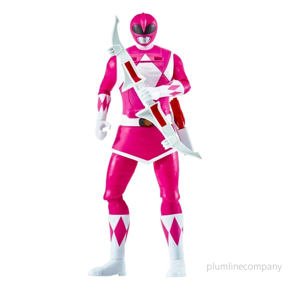 Mighty Morphin Power Rangers Action Figur Auto-Morphin Pink Ranger 12 cm - Bild 2