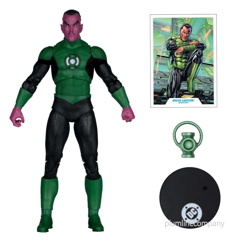 DC Multiverse Actionfigur Green Lantern Sinestro (Green Lantern Corps 1) 18 cm - Bild 2