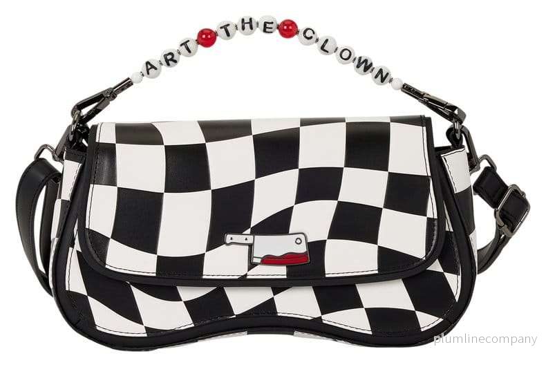 Terrifier by Loungefly Crossbody Bag Art the Clown Checkered Terrifier by Loungefly Crossbody Bag Art the Clown Checkered