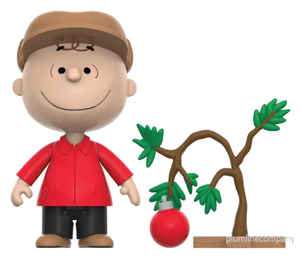 Peanuts ReAction Actionfigur Charlie Brown and Sad Tree (Snow Globe Card Back) - Bild 3
