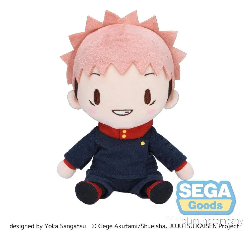 Jujutsu Kaisen Fuwa Petit Mjukt Gosedjur Yuji Itadori 20 cm - Bild 2
