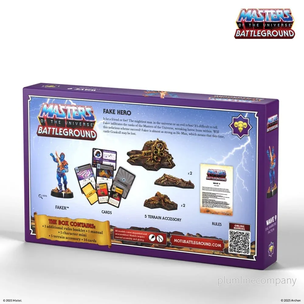 Masters of the Universe: Battleground Minatyrspel Våg 9: Ondskefulla Krigare Fraktion *Engelsk version* - Bild 2