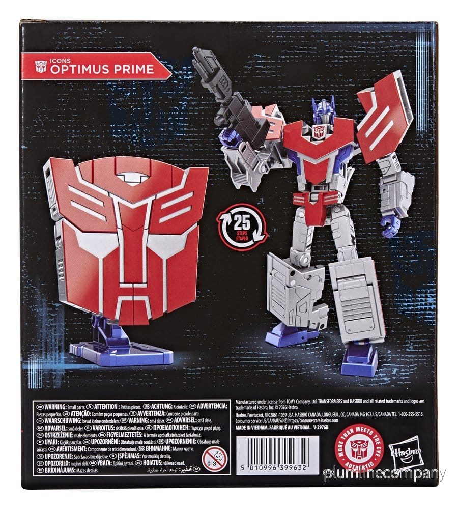 Transformers Icons Voyager Klass Actionfigur Optimus Prime 17 cm - Bild 3