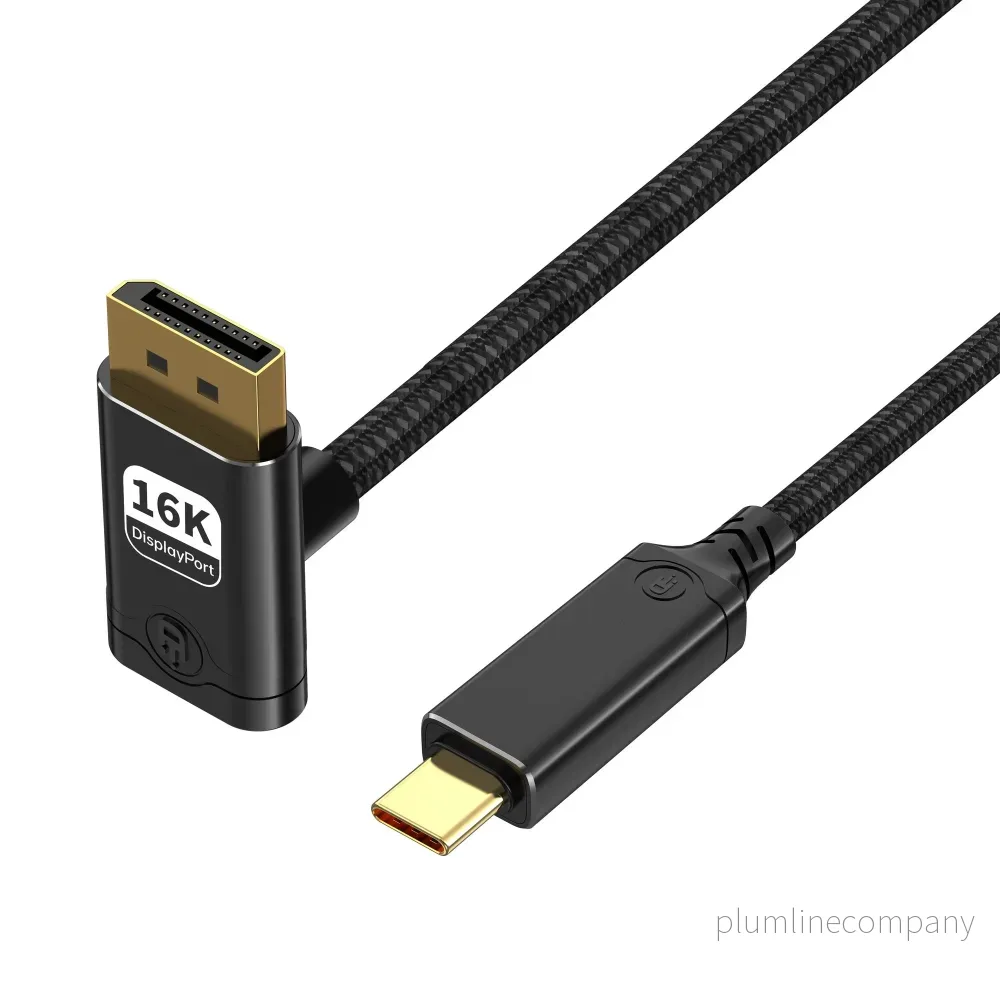 NÖRDIC 2m USB-C till DisplayPort 2.1 kabel 16K60Hz 8K120Hz 2K/4K240Hz 80Gbps Thunderbolt 5/4/3 till DisplayPort 2.1 NÖRDIC 2m USB-C till DisplayPort 2.1 kabel 16K60Hz 8K120Hz 2K/4K240Hz 80Gbps Thunderbolt 5/4/3 till DisplayPort 2.1