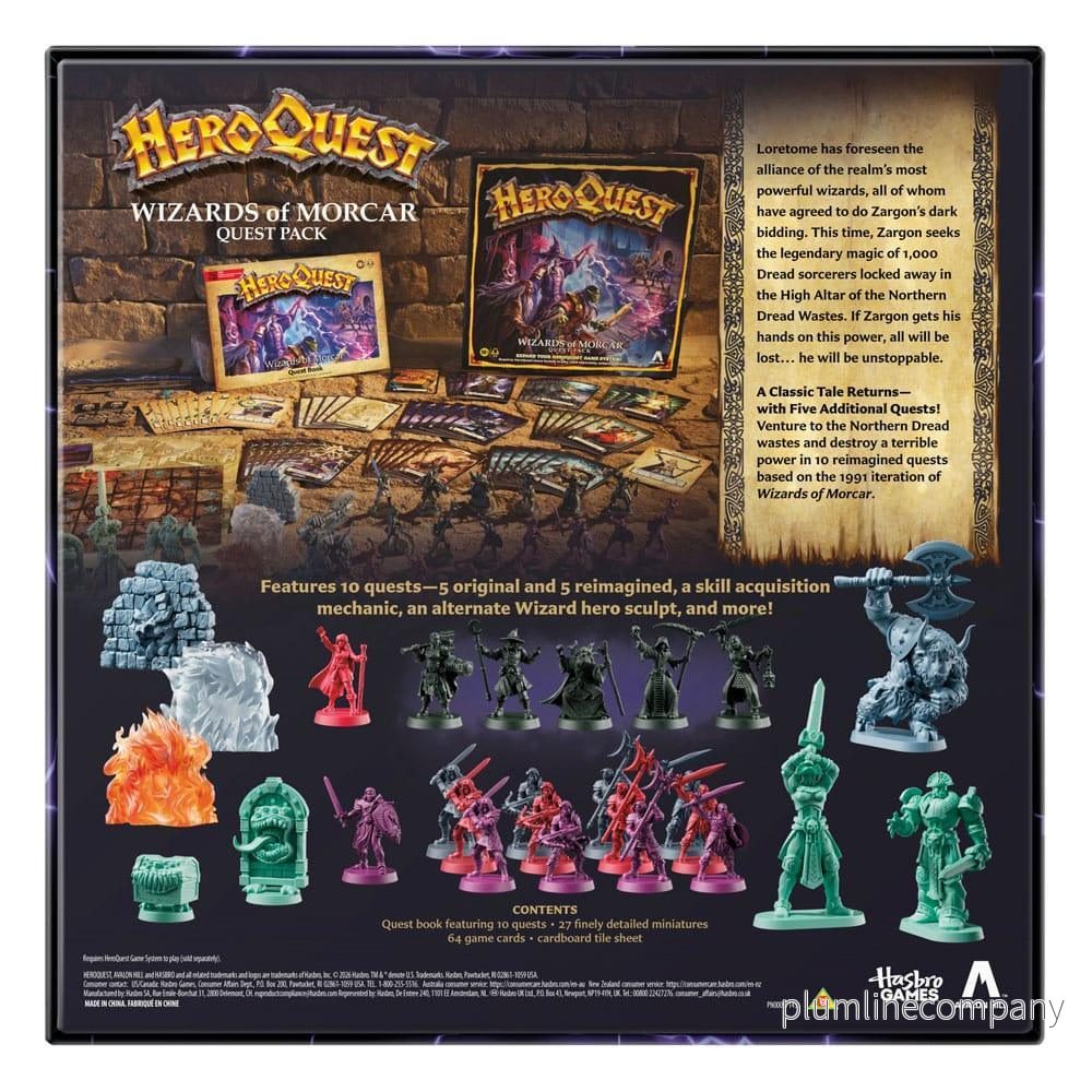 HeroQuest Brädspel Utvidgning: Wizards of Morcar Quest Pack - Engelsk Version - Bild 3