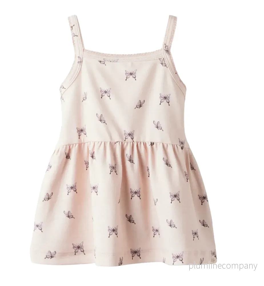 SISTA CHANSEN - FYRKANTIG HALSRINGNING AXELBANDSTOPP - NMFGAYO SAD SL STRAP TOP LIL