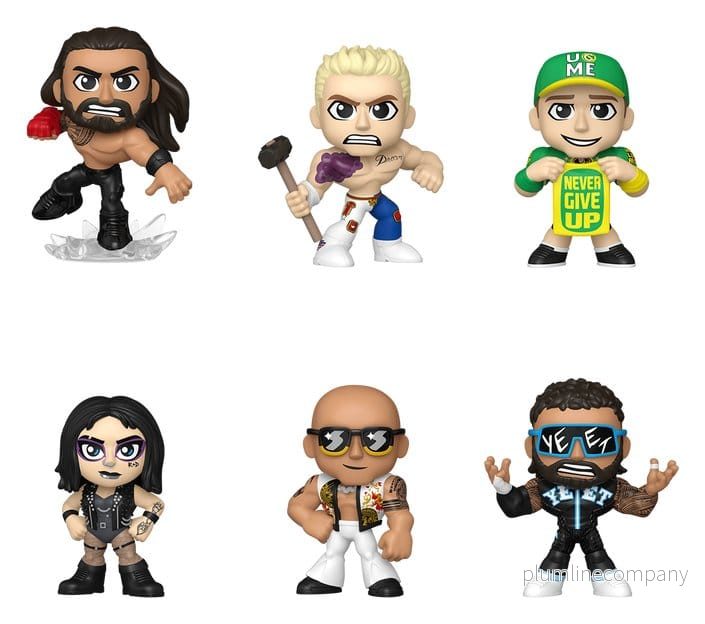 WWE Minifigurer PDQ 5 cm Display (12) - Bild 3