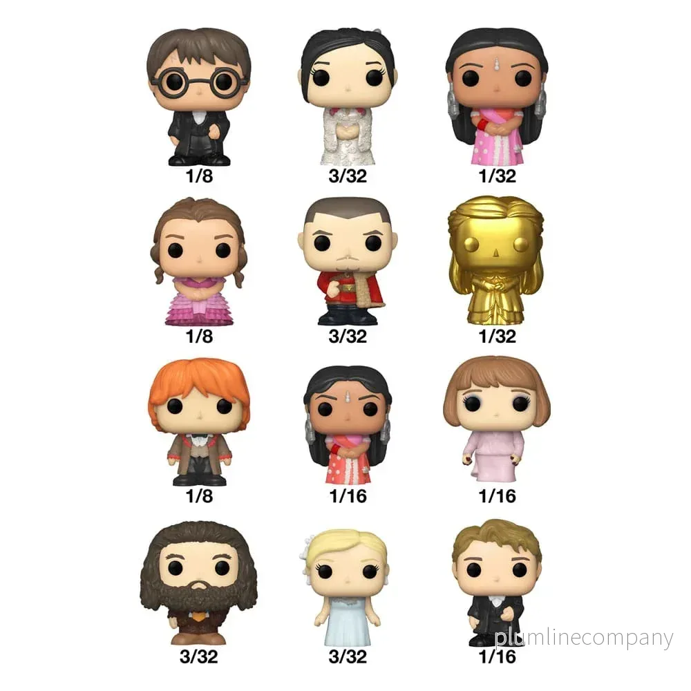 Harry Potter och Den Flammande Bägaren Bitty POP! Vinyl Figur Display (32) PDQ 2,5 cm - Bild 3