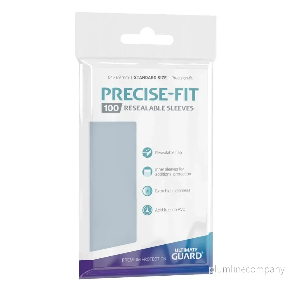 Ultimate Guard Precise-Fit Sleeves Standard Size (100) - Resealable - Bild 3